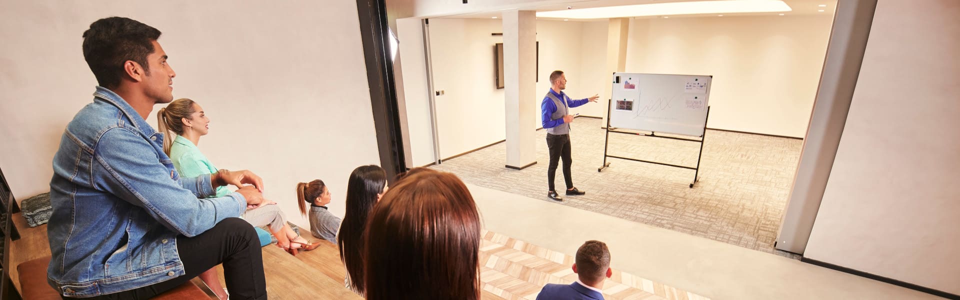 Training room / Event area in compass coworking centre in Ras al khaimah